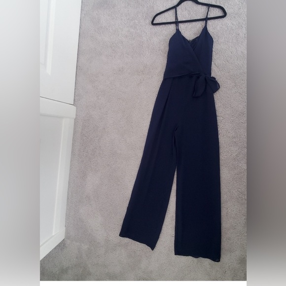 NWOT Michael Kors navy blue jumpsuit - Picture 3 of 7